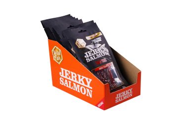 Wild Fish Pink Salmon Dried Straws Teriyaki 30G (Pack Of 15)